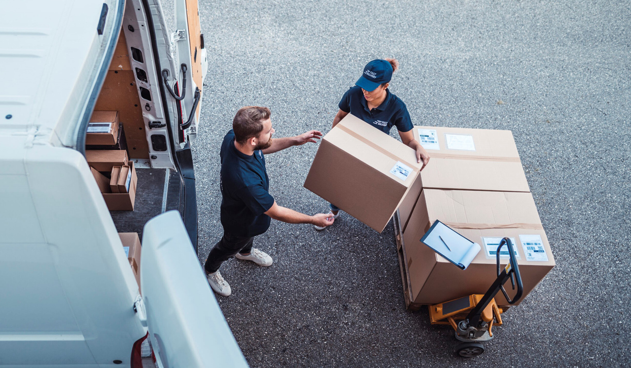 Metronome Courier Service Logistics Network
